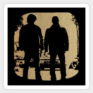 DEAN AND SAM - WOOD Sticker